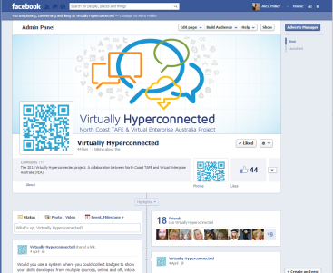 Click to Like our Virtually Hyperconnected Facebook page